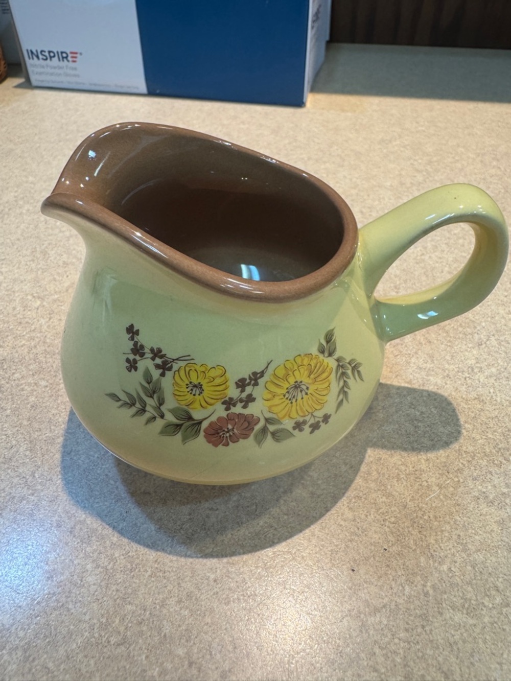 Ceramic Creamer Indian Summer Pattern by Taylor, Smith & Taylor